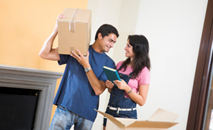 Couple Moving